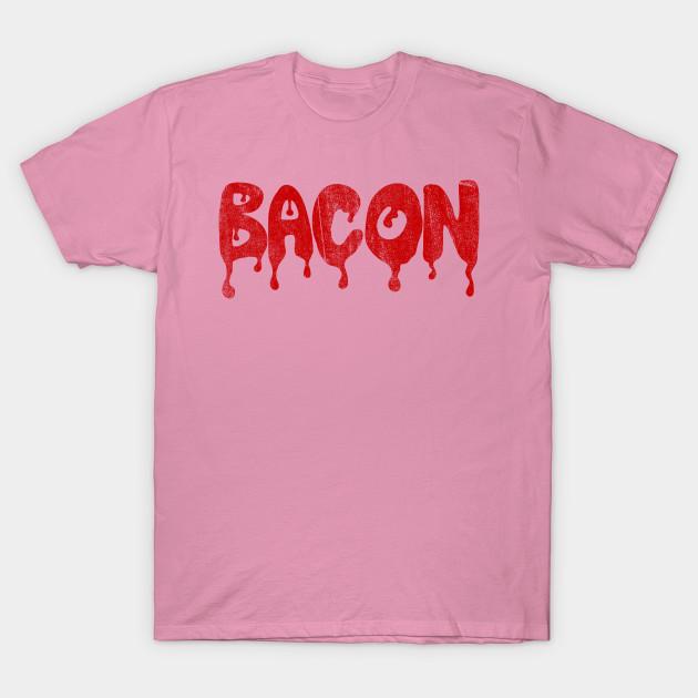 T Shirt Women Bacon Harajuku Print Kawaii Tshirt Summer Short Sleeve Female T-Shirt Top Tee