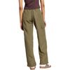 adidas Originals Solid Color Comfortable Loose Fit Multi-Pocket Cargo Pants Women Pants Olive IX9972