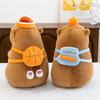 Schattige Capybara Pluche Rugzak Dames Dubbele Schouder Tas Waterrat Boekentas Poppentas Cartoon Internet Beroemd Lelijk Schattig