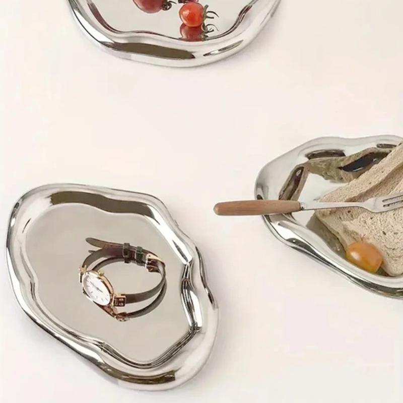 Cloud Shaped Jewelry Tray for Earrings Rings Simple Stylish Display Storage Organizer Delicate Desktop Decor Gift for Women