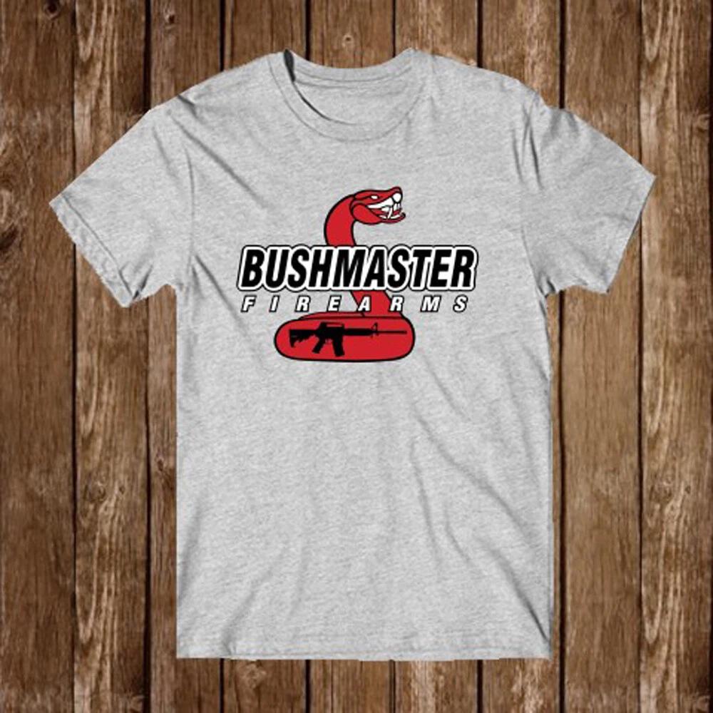 Bushmaster Guns Firearms Men s Grey Size S-5XL 2XL