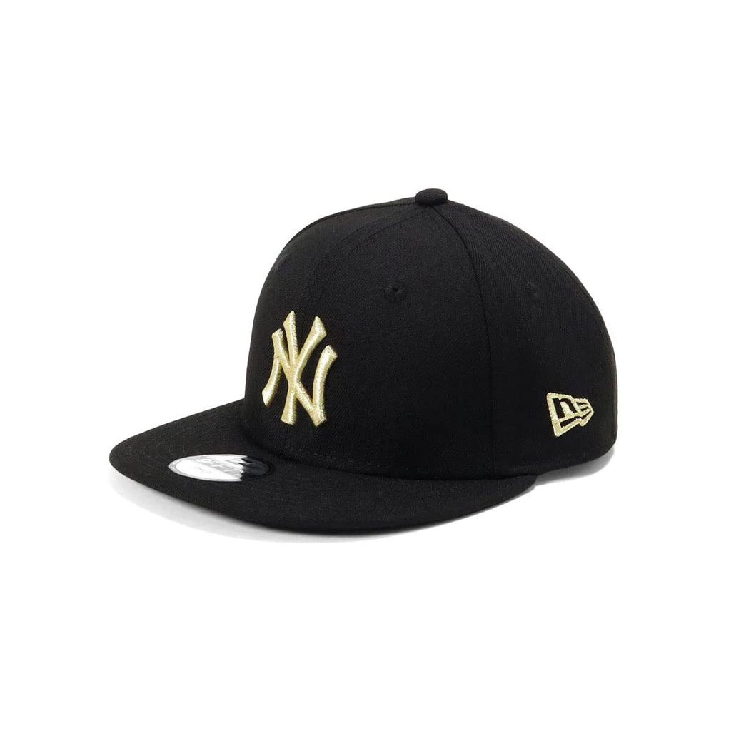 New Era Kids Cap Child9FIFTY Hat MLB NY BlackGold CHILD50-54cm CHILD 950 NEYYAN BLK MGLD 25J