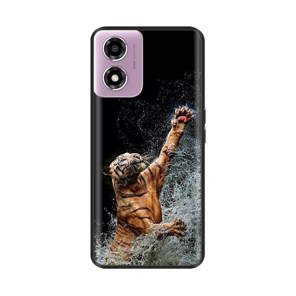 Für Motorola Moto E14 Hülle Luxus TPU Weiches Silikon Handyhüllen Abdeckung Für Moto E13 E MotoE14 E 14 Stoßfest Süßes Bumper Hülle