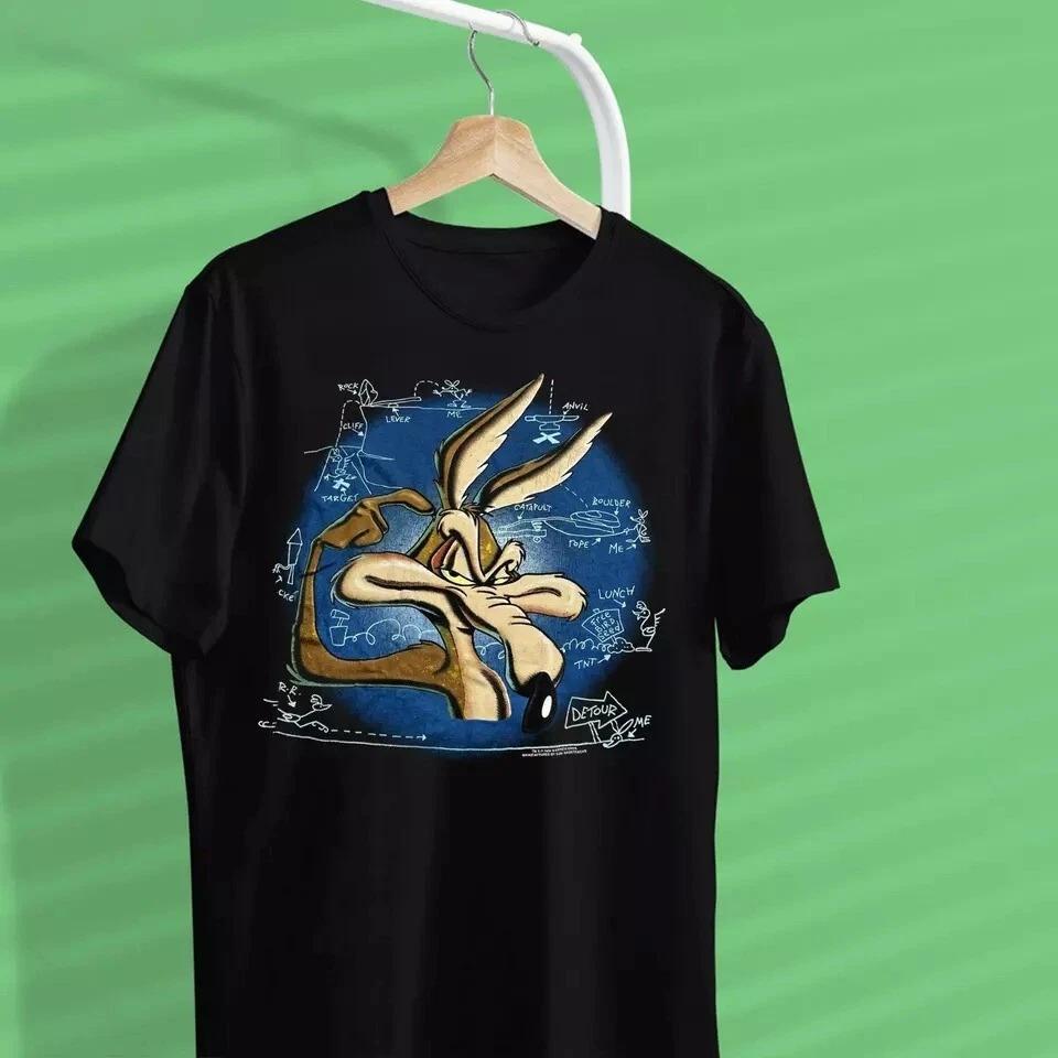 Wile E Coyote and the Road Runner Cotton Shirt All Size S-5XL M