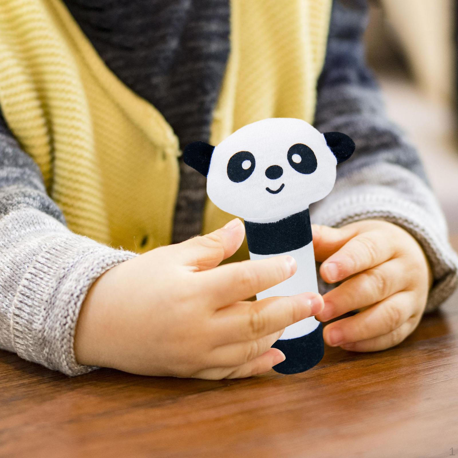 

Очаровательная игрушка-погремушка в виде животного для младенцев 3-6 месяцев Panda