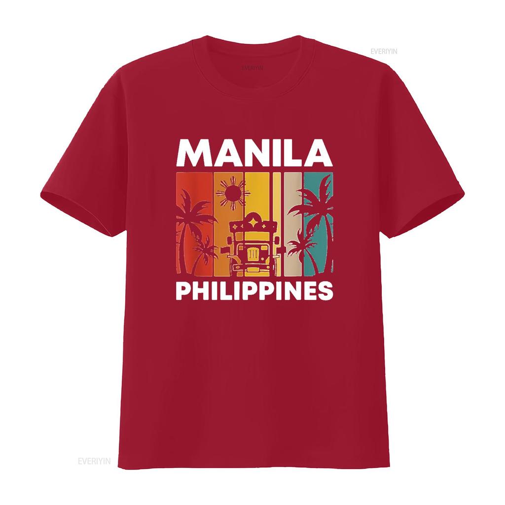70s Retro Vintage Unisexila Philippines Filipino Filipina Pinoy T Shirt White Large Vintage Washed Comfortable Designer Clothes