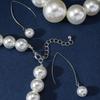 Big Pearl Fashion Pearl Personality Temperament High-end Jewelry Four-piece Manufacturer