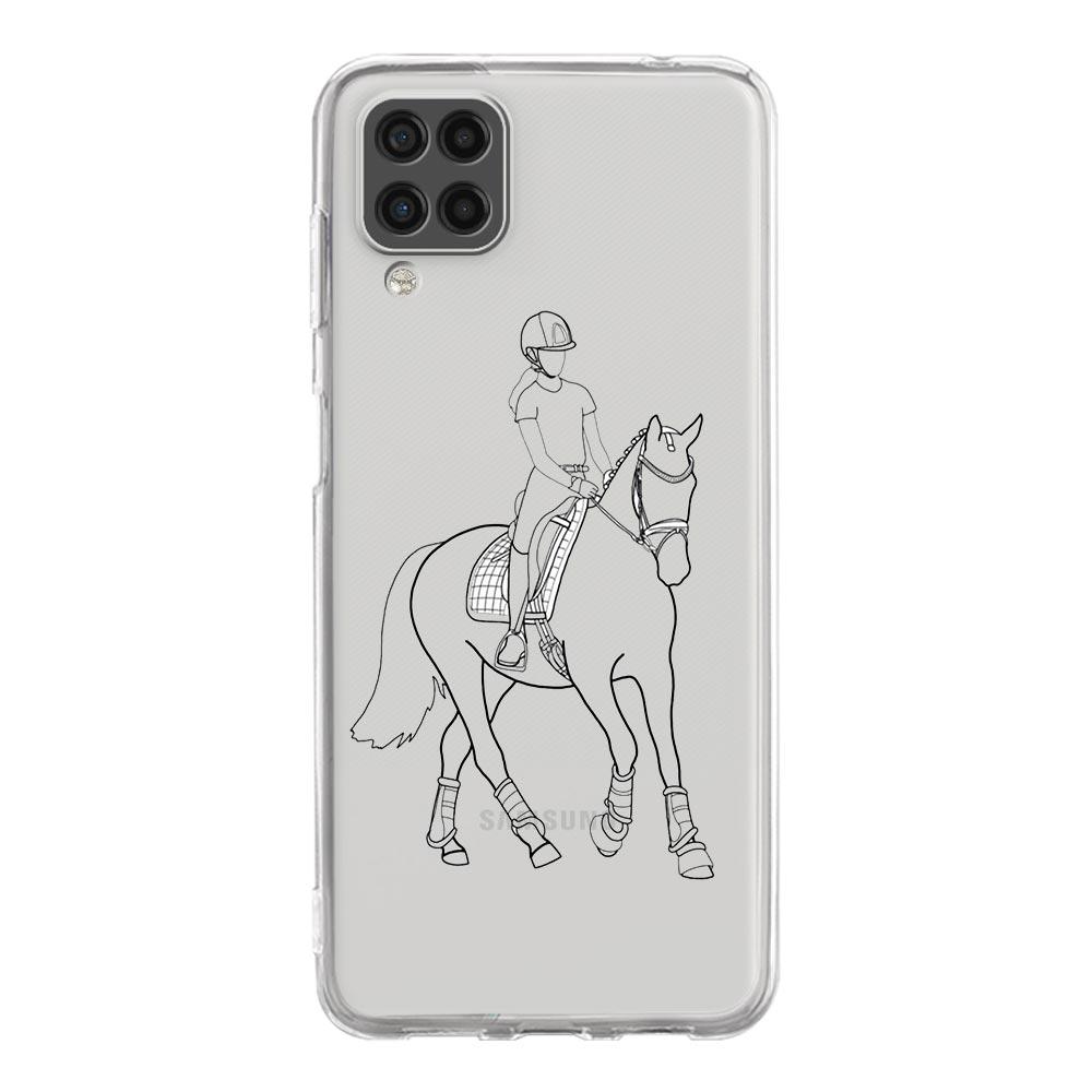 Phone Case For Samsung A13 A33 A35 A55 A73 A53 A23 A51 A71 A21S A12 A31 A41 A05s A03S A15 A25 A32 5G Cover Animal Art Horse