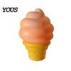Jellyfish Squeeze Toy Transparent Lemon Toy, Stress Relief Ice Cream Safe Ball Soft Clear Cube Sensory for Kids Adults Shaped