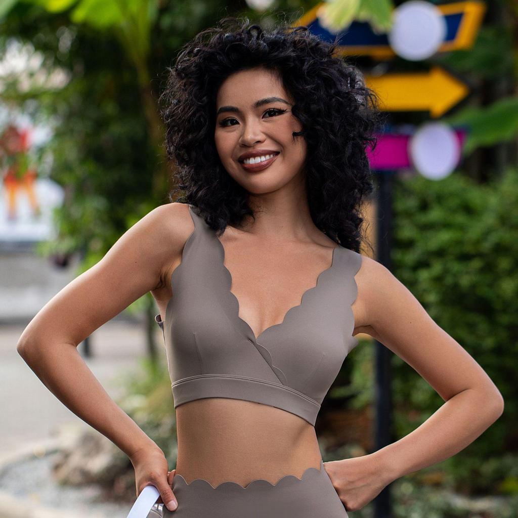 Quick-Dry Breathable Padded Yoga Set: Women's Backless Sport Top Nude Feel Running & Fitness Training Suit