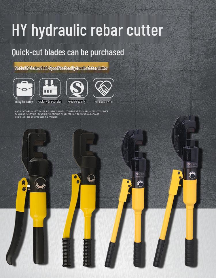 Hydraulic Rebar Cutter SC HY-12/16/22mm Pliers by Yindu