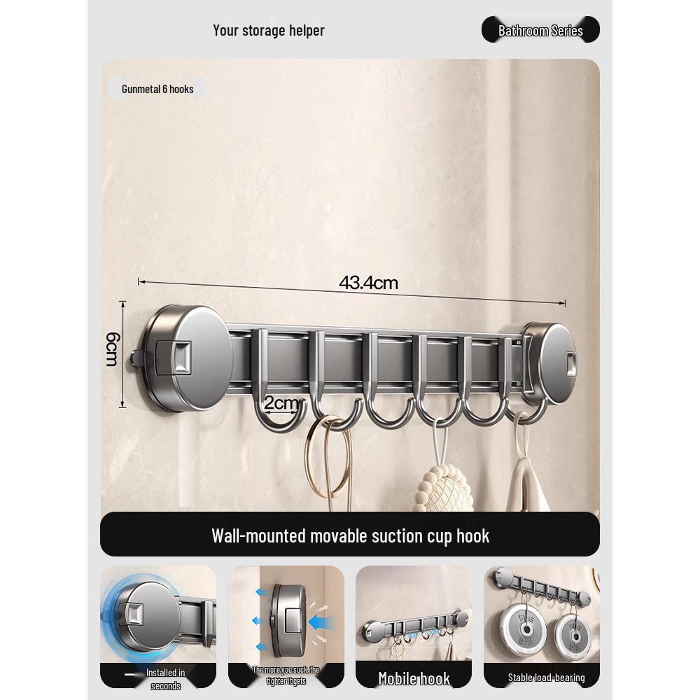 

Прочный крючок-присоска с клейким основанием, стойка для настенного крепления на входные двери, не требует сверления