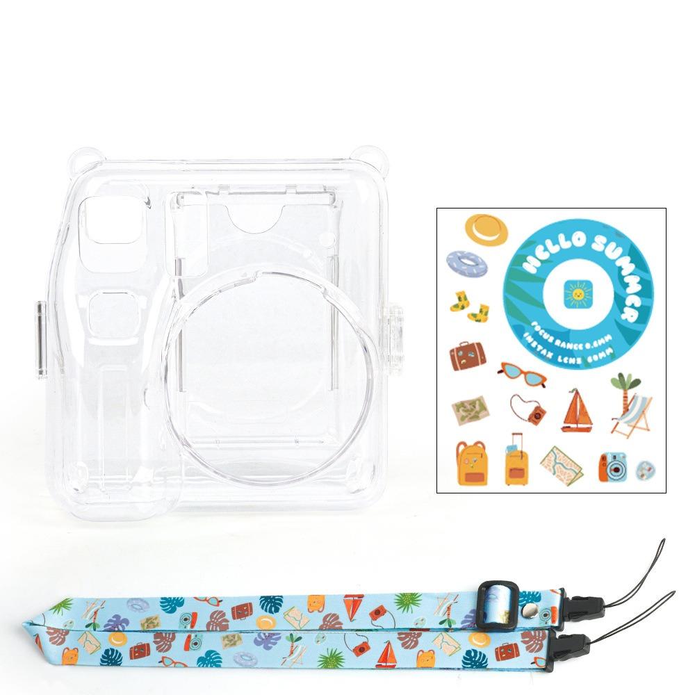 Sticker Protective Cover Transparent Photo Storage for Fujifilm Instax Mini SE