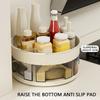 360° Rotating Round Spice Storage Rack Washable Space-Saving Storage Tool For Home Kitchen