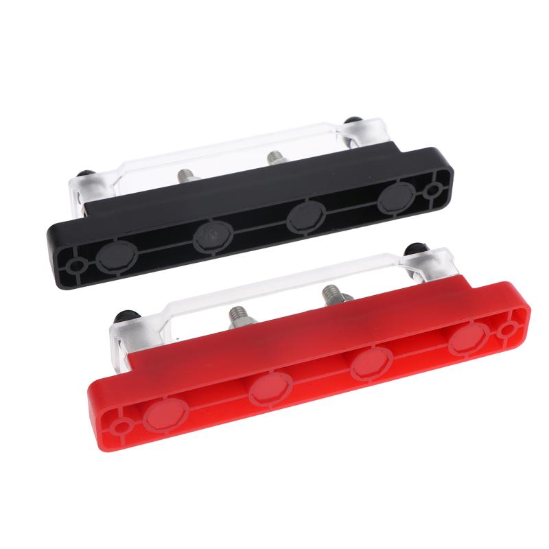 M6 Power Bus Bar Terminal Block Electric Current Distributor For Car Audio System Upgrade and Solar Panel Distribution
