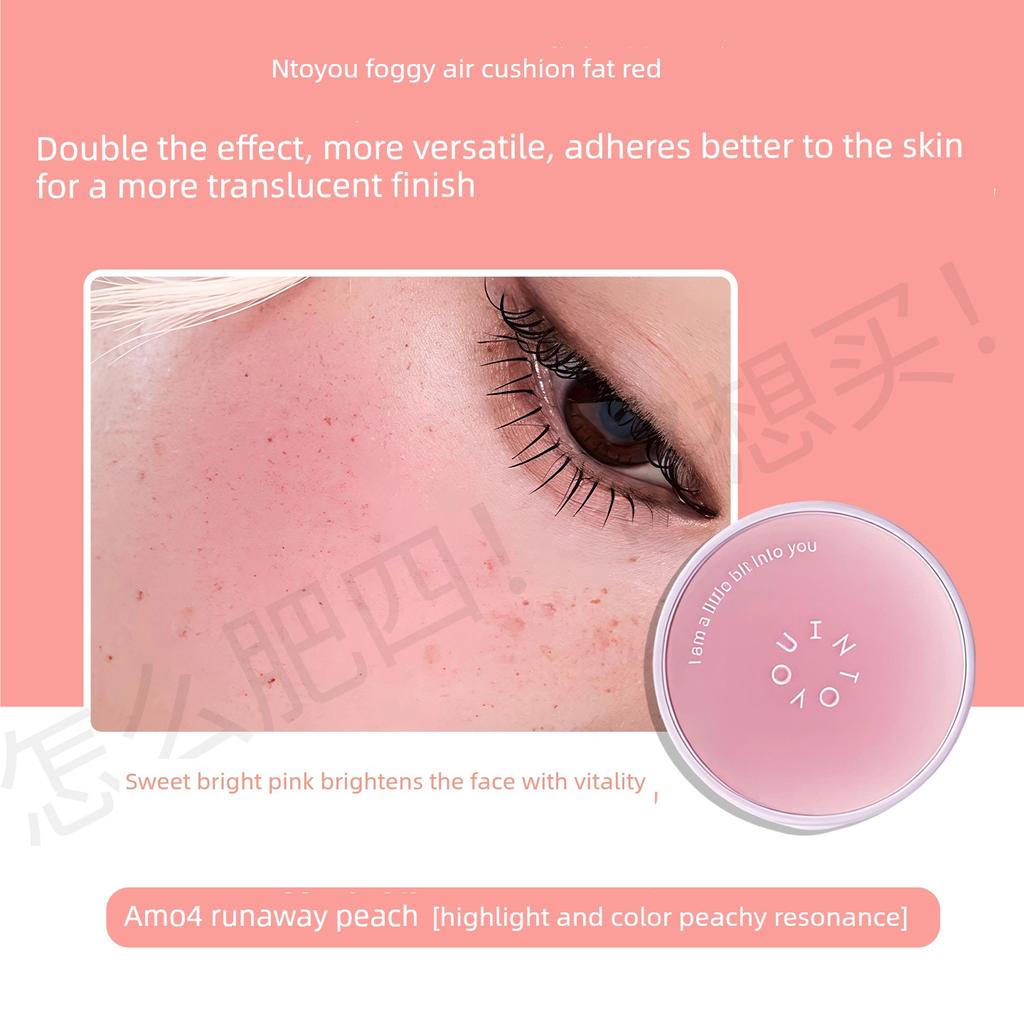Upgrade 2.0~into You Cushion Blush Cream Matte Single Color Contouring and Volumizing Color Lightweight Radiant Glow