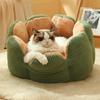 Deep Sleeping Warm in Winter Cat Bed Basket Small Dog House Windproof Pets Nest