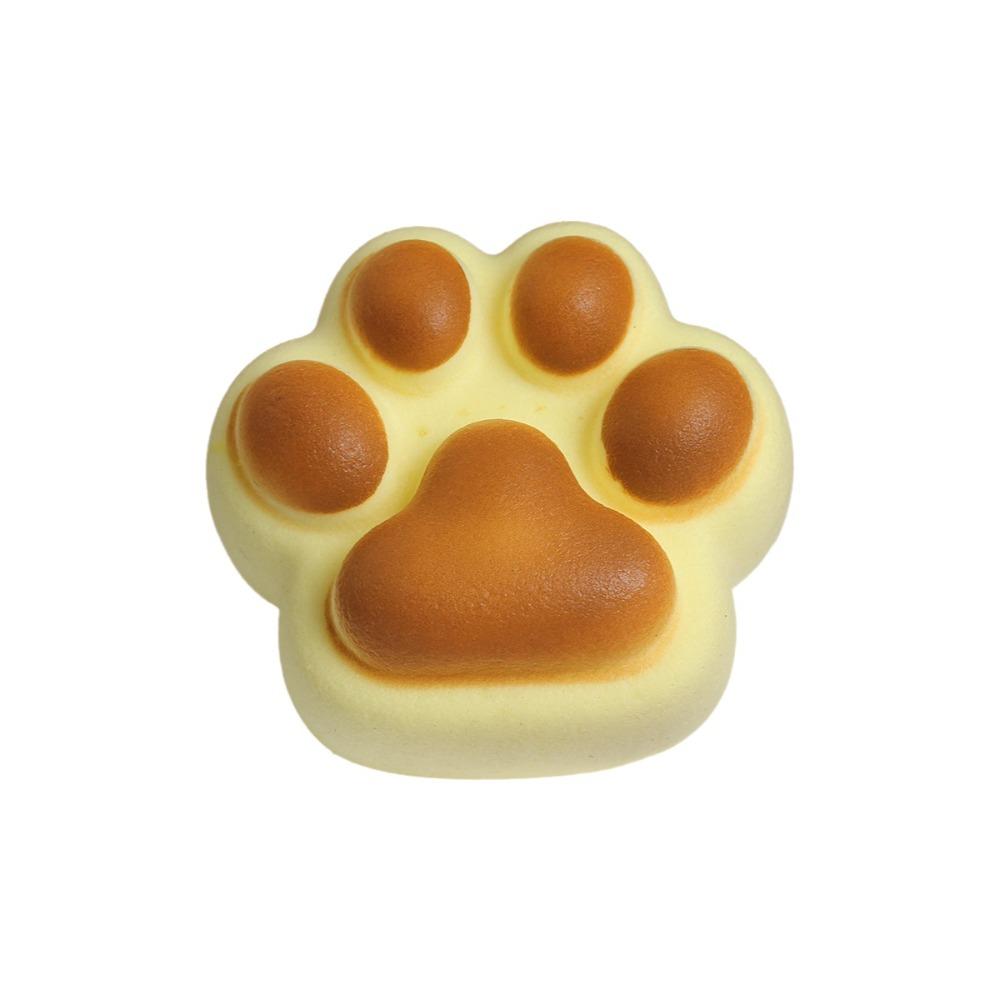 Cat Paw Slow Rebound Cake Bread Shape Squeeze Toy Fidget Toy Squishy Toy  Adults Gift