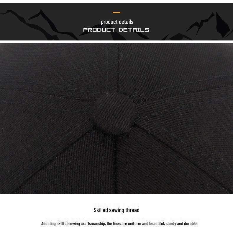Unisex Spring/Summer Sandwich Brim Baseball Cap - Couples’ Sun Protection Hat
