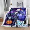 Christmas Nightmare Blanket Durable Comfort Suitable for Bed Couch Office Four Seasons Multipurpose Modern Style Gifts For Family Or Friends