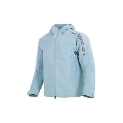 Tech Comm Woven Hooded Jacket Men Outerwear Blue HR4439