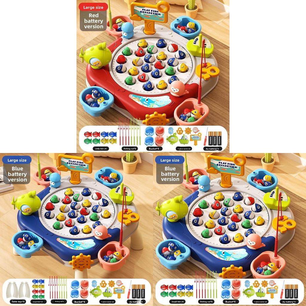 Magnetic Fishing Toy Set For Kids With Fish And Rods For Toddler Play And Parent Child Interaction