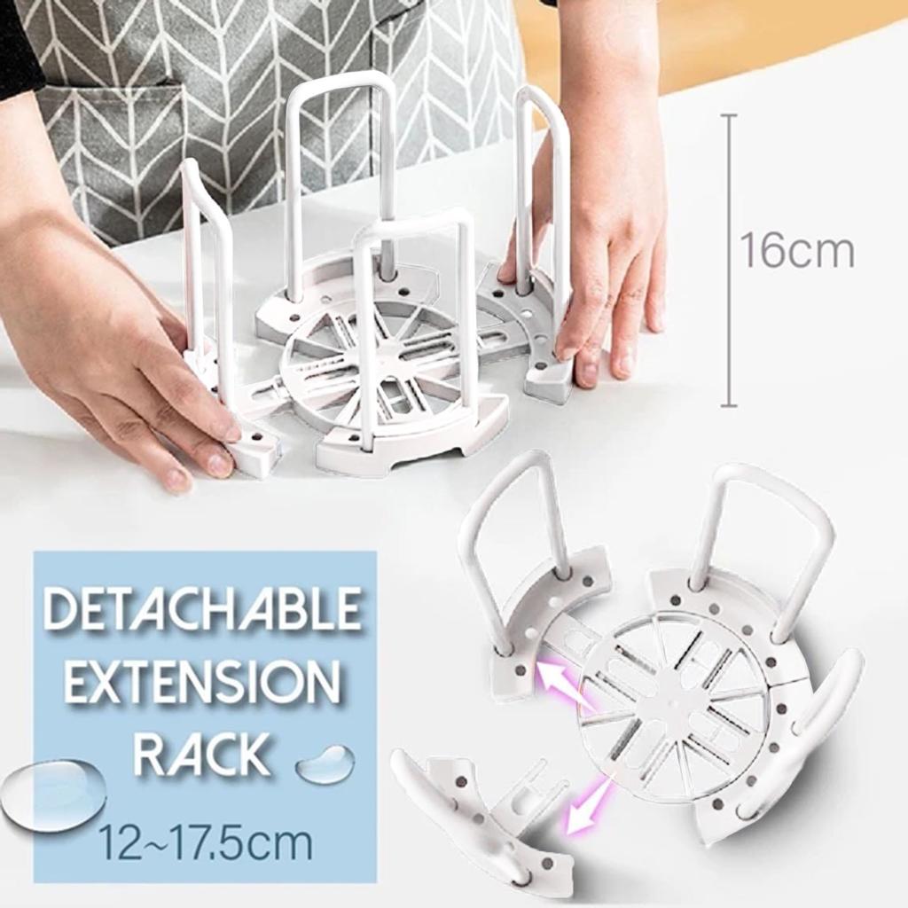 Creative Retractable  Storage Bowl Rack Kitchen Cup Holder  Rack