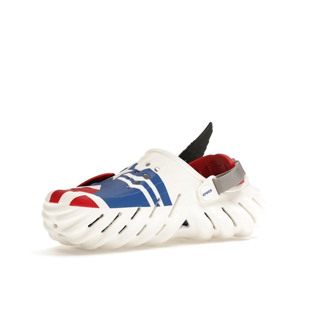 Crocs Marvel Captain America Echo Sabot Blanc Bleu Rouge 209478-100