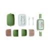 Cute 1/6 1/12 Scale Doll Picnic Box Cartoon Pattern Multicolor Doll Accessories Plastic Dollhouse Lunch Box Dollhouse