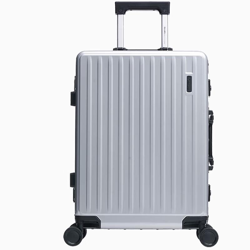 AOKING Hardside Aluminum Frame Spinner Luggage 20-inch