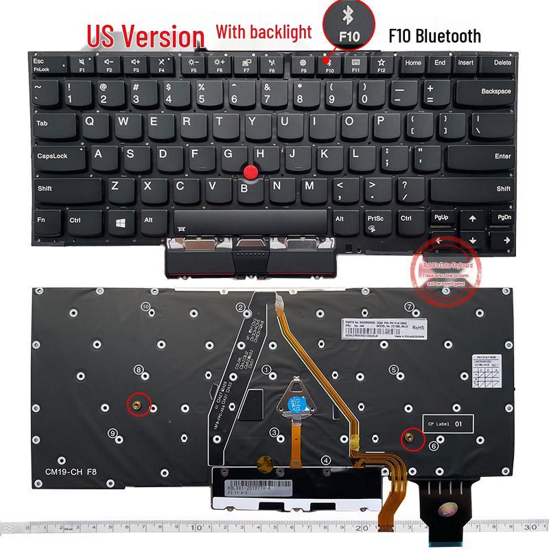 

Compatible Keyboards for Lenovo ThinkPad X1 Yoga 4th, 5th, and 9th Gen (2019, 2020, 2024).