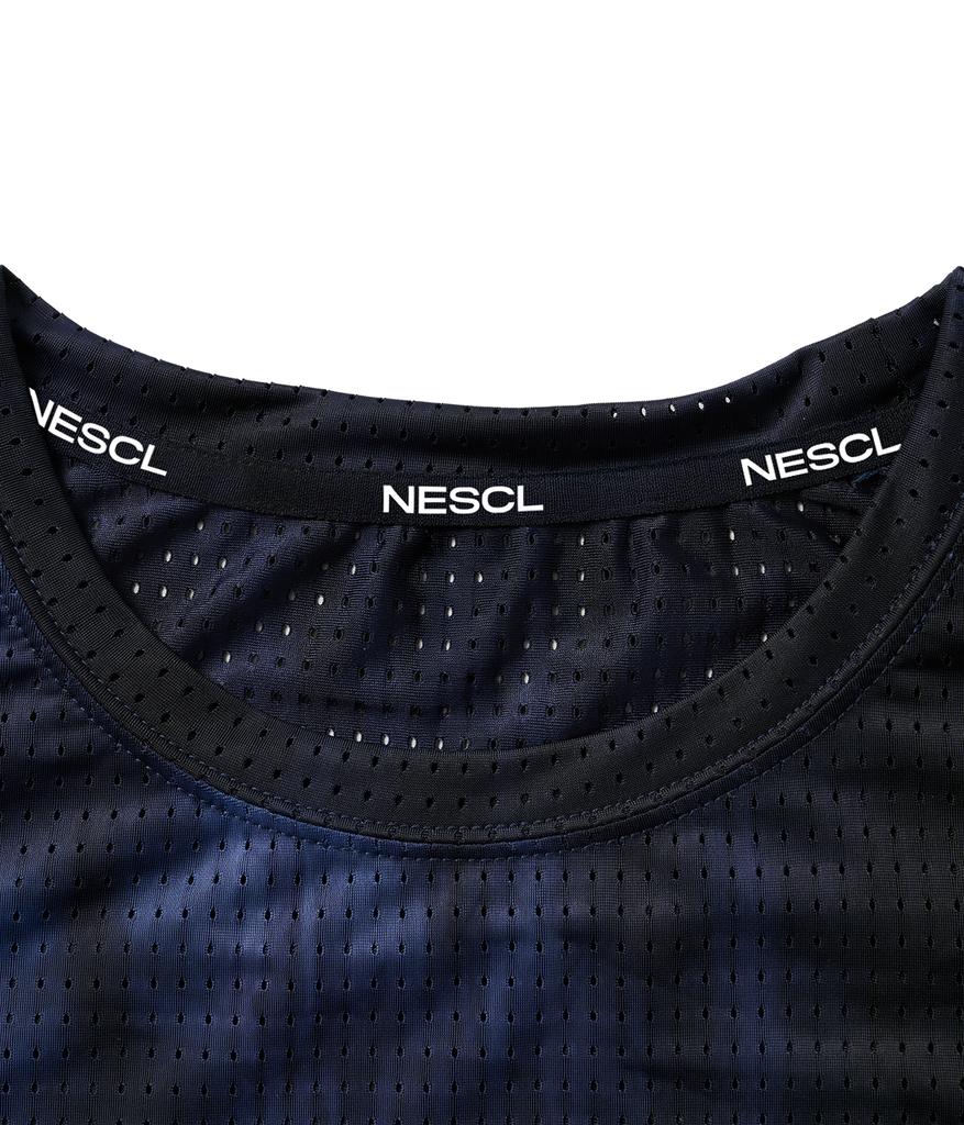 Negeotibeuseupeulliskeulleob Air Vent Tie-Dye Racing T-Shirt (Blue)