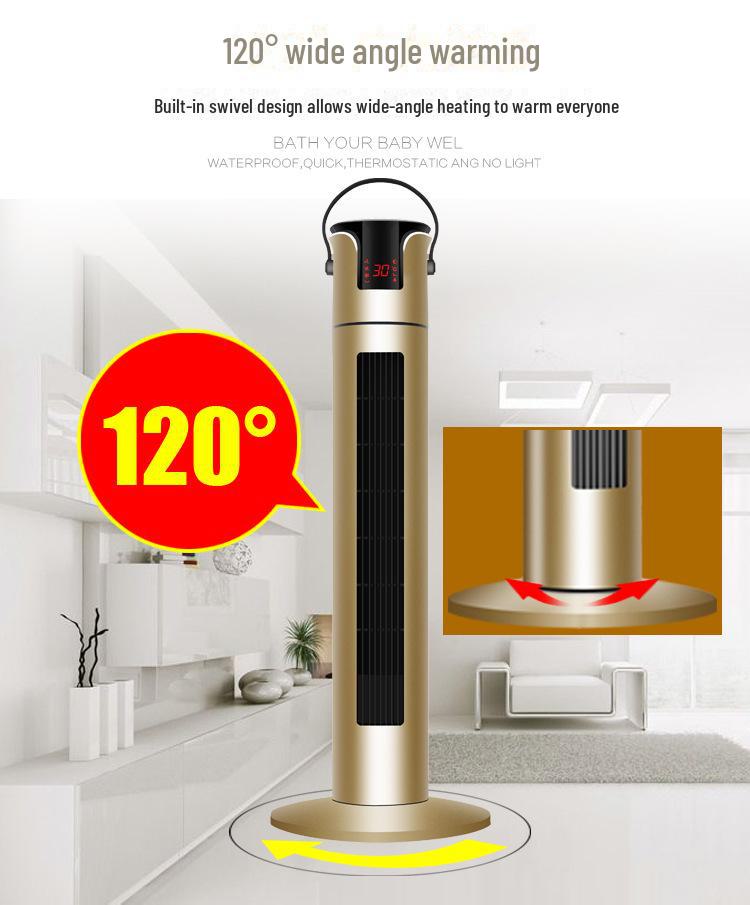 Ferngesteuerter Energiesparender Wasserdichter Turmheizer und Ventilator