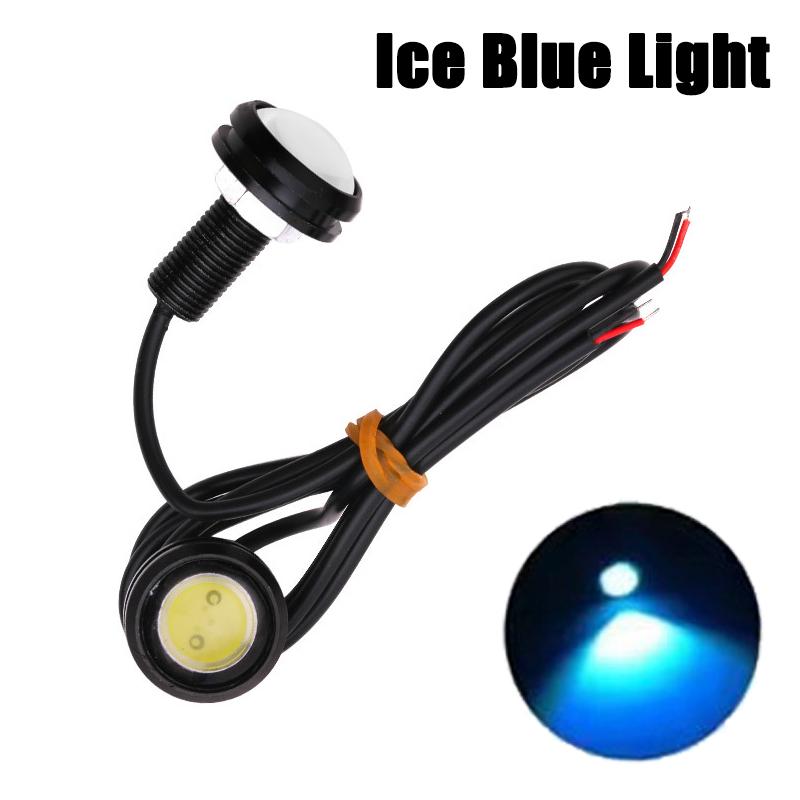 2Pcs Universal Car Motor Eagle Eye DRL Led Daytime Motorcycle Backup Reversing Parking Signal Automobiles Lamps Car Styling 12V