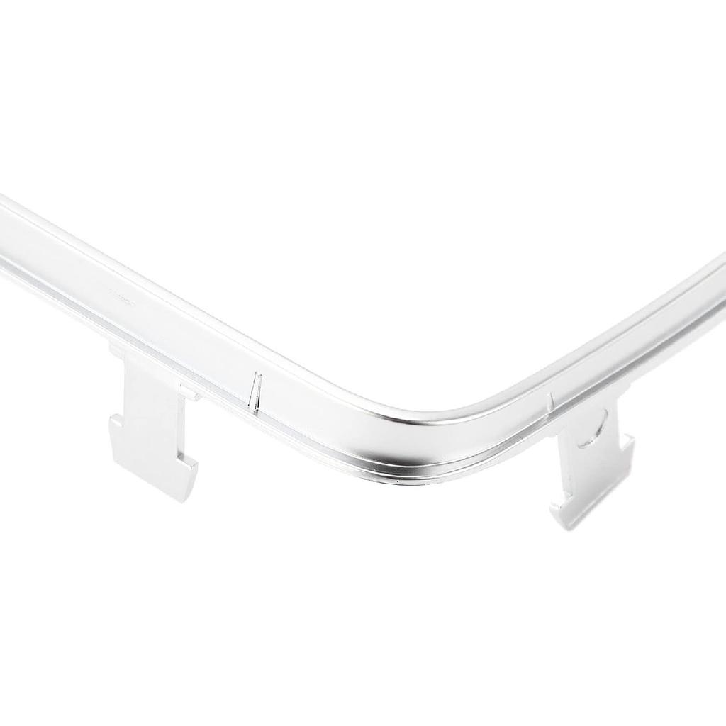 Acouto Console Cup Holder Panel with Electroplate Frame Decoration Cover Trim, for W205 C205 C Class 2015‑2021 for C253 X253 GLC 2016-2021