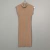 Korean Dongdaemun Slim Waist-cinching Sleeveless Bodycon Dress