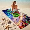 Christmas Gift Oscar Comedy Movie How the Grinch Stole Christmas soft beach towel outdoor camping vacation swinging beach scarf decorative blanket B2