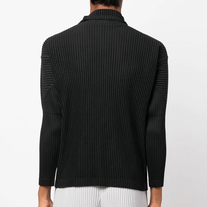 Men’s High Neck Long Sleeve Japanese Casual Base Layer Top - Style JK122