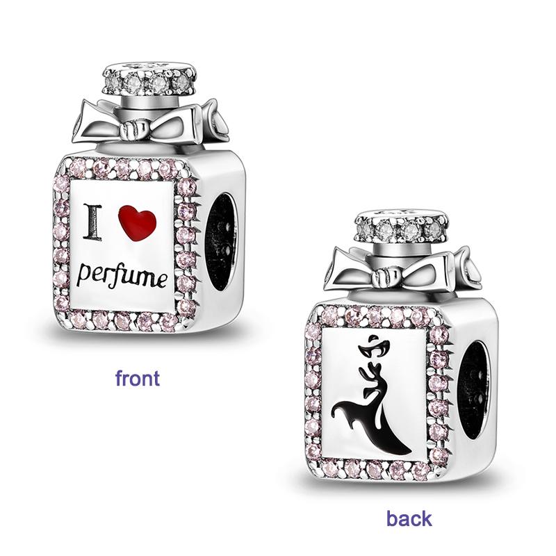 Copper Rainbow Flower Dragonfly Charms Dangle Charm Animal Bead Fit Original Bracelet Jewelry Diy