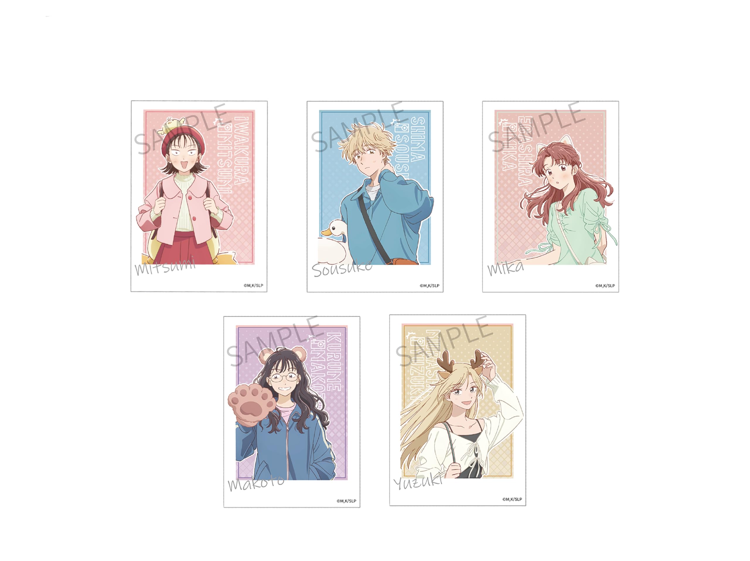 

AFORCE x DRAGON HORSE Skip and Loafer Trading Instant Camera-Style Bromide [Amusement Park ver.] Box of 5