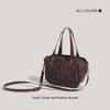 Bags Women's retro leopard print handbags Women's autumn and winter fashion versatile vegetable basket bags Commuter shoulder messenger bags