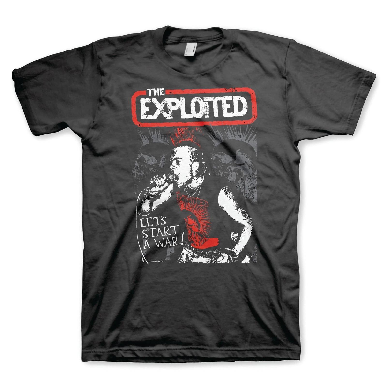 THE EXPLOITED Start A War T-Shirt S M L XL 2XL 3XL NEW L