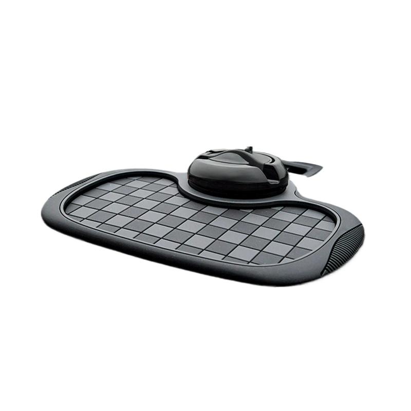 

Universal Car Anti-Slip Mat, Silicone Dashboard Pad for Car Interior, Non-Slip Sticky Pad for Phone, Keys чёрный
