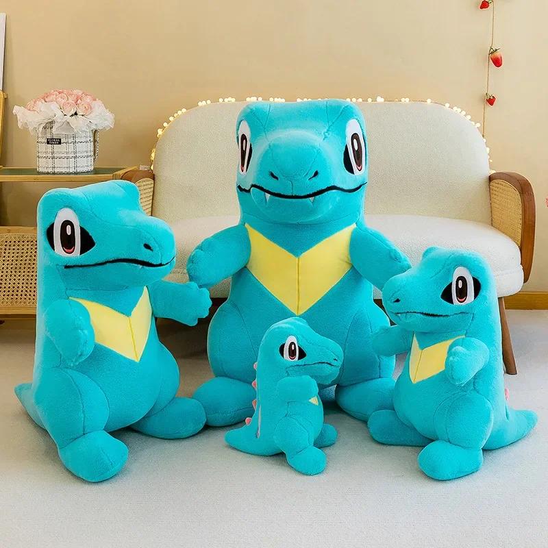 Hot 30-60cm Pokemon Totodile Plush Toys Dolls Pillow Kawaii Anime Plushie Soft Toys Stuffed Animals Doll Birthday Gift for Kids