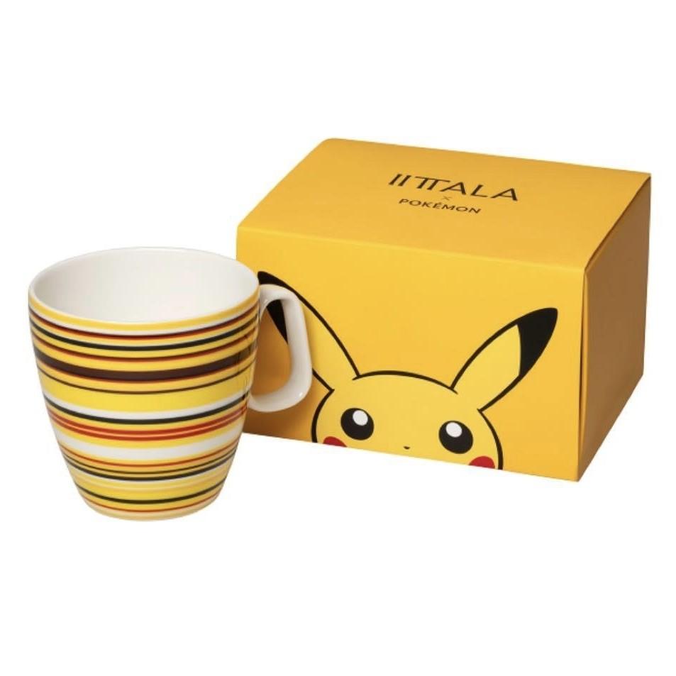 iittala x Pokemon Origo Mug 0.4L Pikachu Yellow Cup Limited Box Japan FS