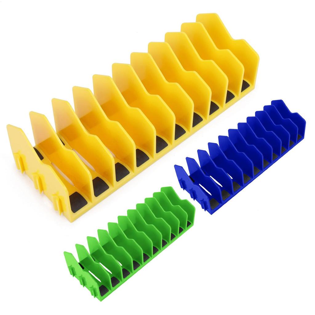 Practical Plier Organizer Rack Holds Up To Ten Pliers Drawer Toolbox Sturdy Pliers Tool Organizer Storage Rack Space-Saving