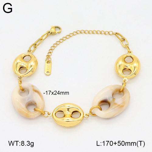 Stainless Steel Gold Color Bracelets with White Pearl Accents Mesh Band Flower Detail and Chunky Link Chain Designs for Women