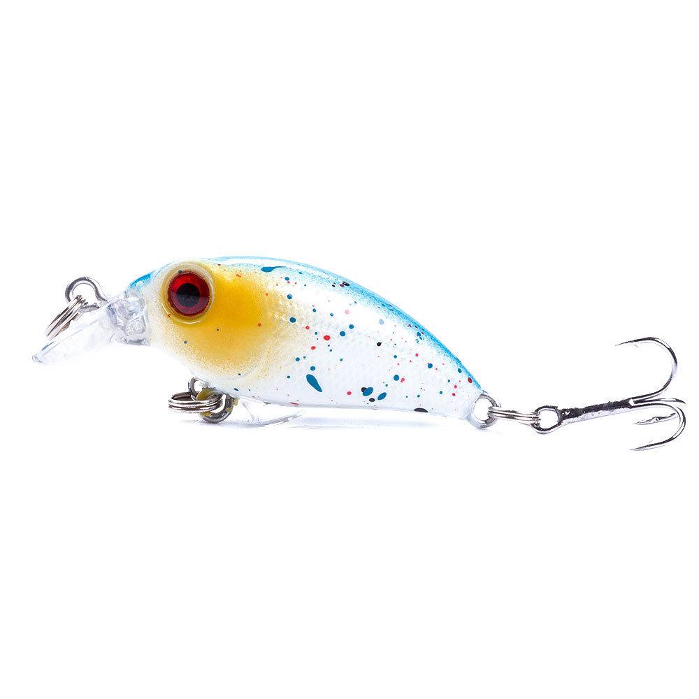 

4CM2.5GMini Rock Little Fat Guy Lure Bait12No. Fish Bait Embryo Body Fishing Gear Hard Bait Fake Bait 4cm-2.5g-12