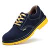 Men Safety Shoes Steel Toe Work Boots Anti-smashing Safety Boots Men Construction Welding Shoes Work Shoes Male Security Boots