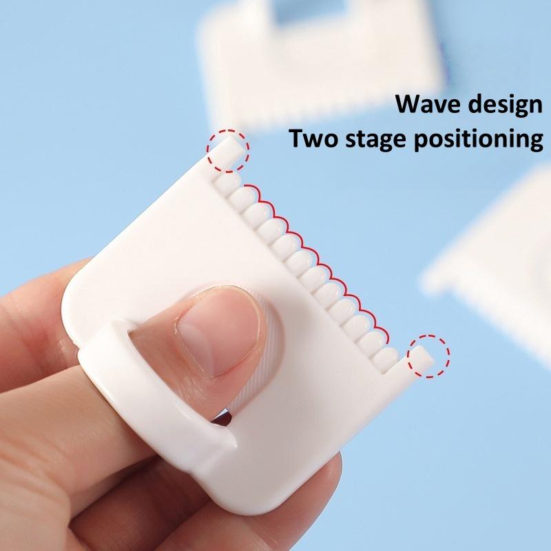 1 pièce Kit de gabarits de guidage de couture pour des points constants – Outil de couture de précision avec espacement de 3 mm pour la broderie sur tissu et le travail du cuir